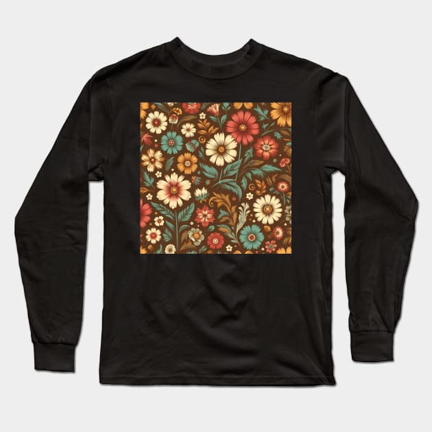 Spring Flowers Long Sleeve T-Shirt by Jenni Arts